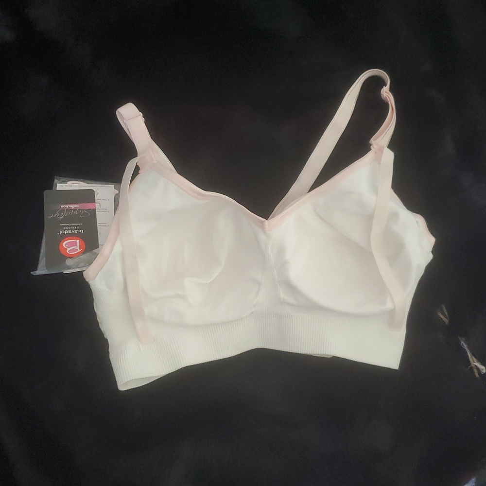 NWT BRAVADO DESIGNS MATERNITY BODY SILK SEAMLESS NURSING BRA ;SIZES: SMALL AND M - Picture 7 of 13